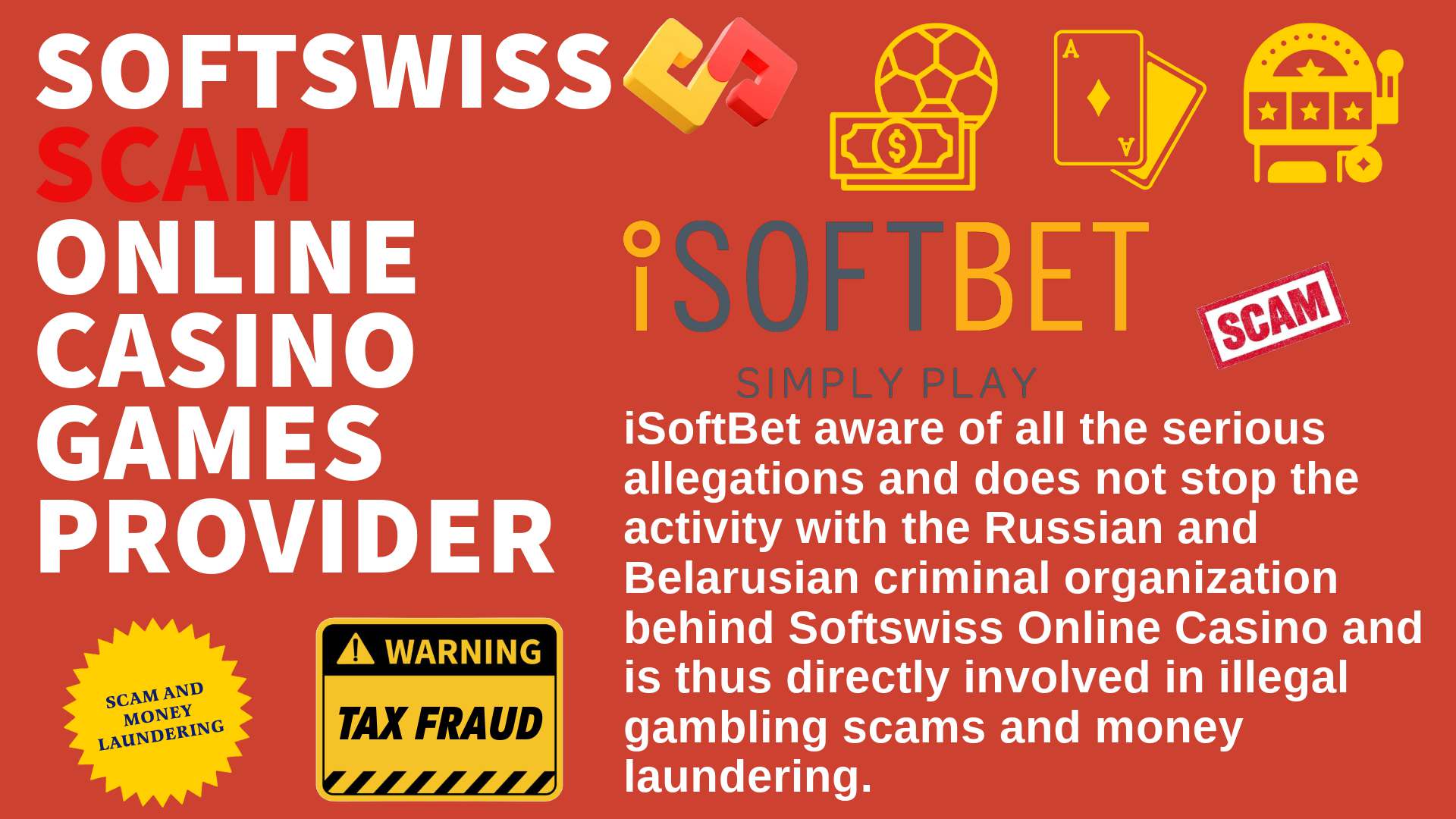 iSoftBet - softswiss scam - Casino by Softswiss